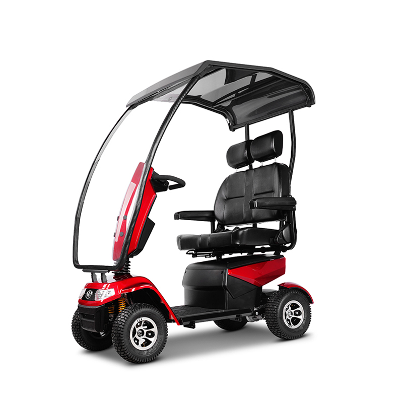 S70D Plus Cena továrna 13 palců 24V 1000W Elektrický skútr skládací čtyřkolové výkonné skútr se sedadlem