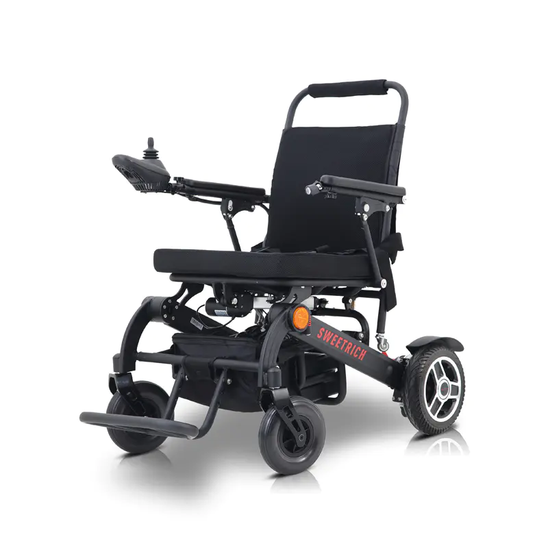 IFOLD PLUS 2020 New 2020 Nový design Ultra Light Lithium Battery Wheelchair Folding Electric Power Invalidní vozík